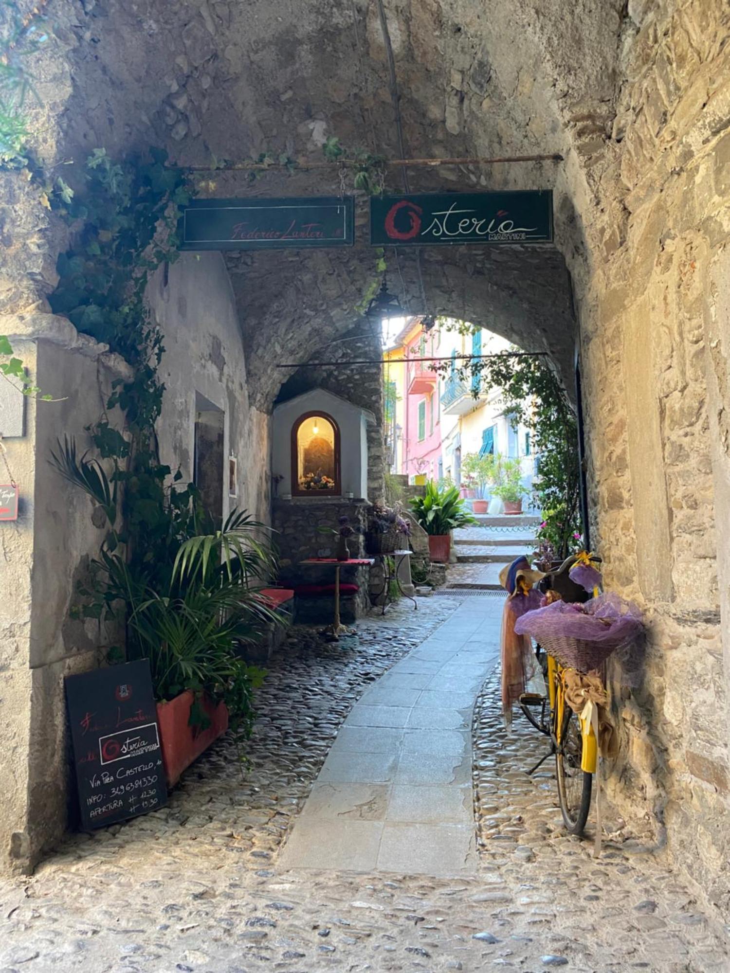 Iconic Italian Townhouse W Rooftop Terrace & Mountain View, 皮尼亚 外观 照片